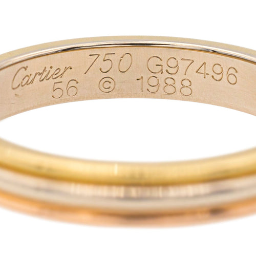 Bague 56 Cartier Bague  Or jaune, Or rose, Or blanc 58 Facettes 3913403CN