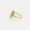 Bague 58 Bague marquise en or jaune et diamants 58 Facettes COL31344