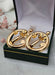 Boucles d'oreilles Boucles d'oreilles anciennes or jaune 58 Facettes 490