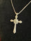 Pendentif Art déco - Pendentif Croix or blanc et Diamants 58 Facettes 1.0000716/2