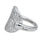 Bague 56 Pomellato  Bague Sabbia Or blanc Diamant 58 Facettes 4621184CN