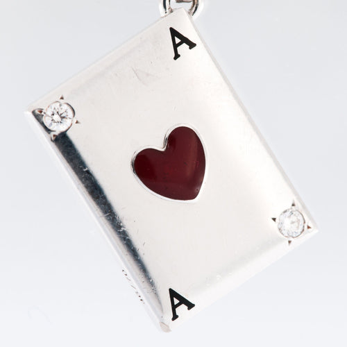 Pendentif CARTIER - Pendentif Ace of Hearts Edition limitée 58 Facettes