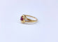 Bague 59 Bague or jaune, rubis et diamants 58 Facettes Bag.jonc.R-1801