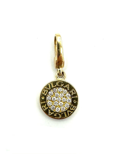 Bracelet BVLGARI. Bracelet Charms en or jaune 18K 58 Facettes