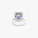 Bague 50.5 Bague Marguerite or blanc saphir diamants 58 Facettes