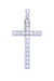 Pendentif CROIX ANCIENNE DIAMANTS 58 Facettes 094781