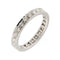 Bague 53 Alliance américaine diamants 1,20 ct 58 Facettes 37862