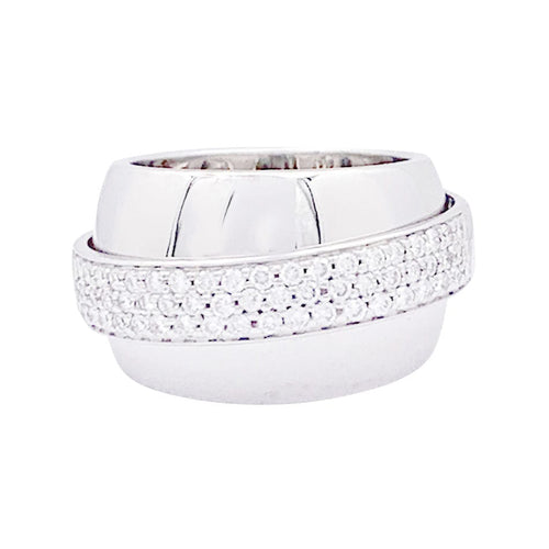 Bague 51 Bague Piaget "Possession" or blanc, diamants. 58 Facettes 33807