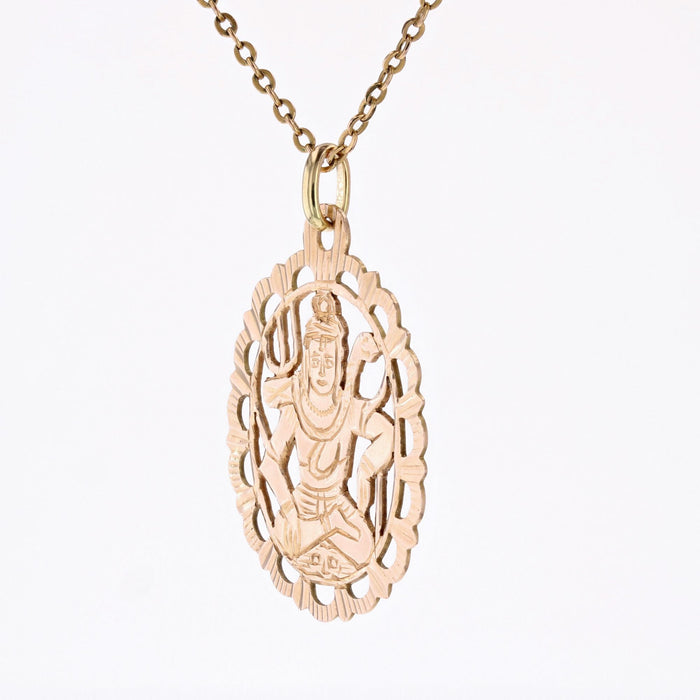 Shiva hanger rosé goud