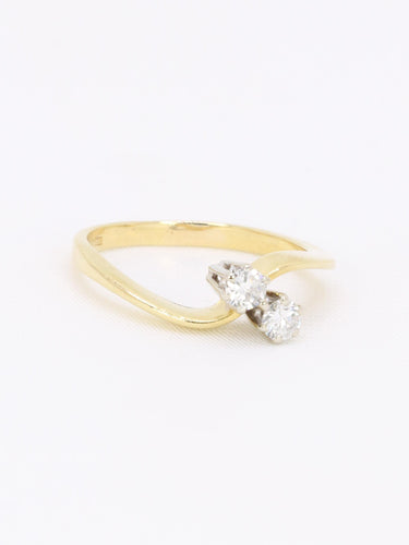 Bague 50 Bague vintage toi et moi diamants 58 Facettes 1CA0000010/1