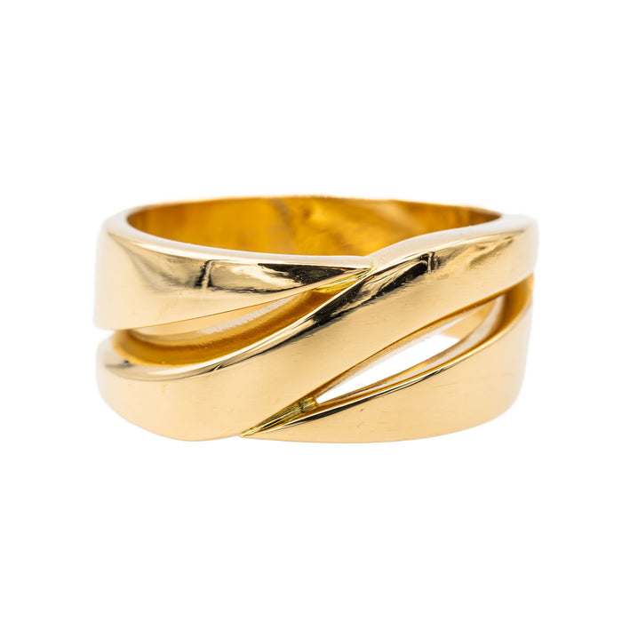 Anillo Hermès Oro amarillo