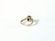 Bague 52 Bague saphir ovale et diamants en or jaune 18k 58 Facettes