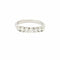 Bague Bague Rivière en or blanc 0,68 ct 58 Facettes