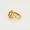 Bague 51 Bague jonc or jaune, saphir et diamants 58 Facettes PAL32302