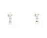 Boucles d'oreilles Boucles d'oreilles en or blanc avec diamants 0,90 ct 58 Facettes