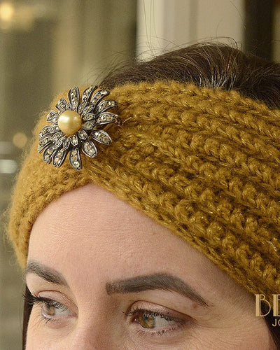 Bague 53 Bague Marguerite Perle Gold et Diamants "Les Recyclés" 58 Facettes A9885 F1987