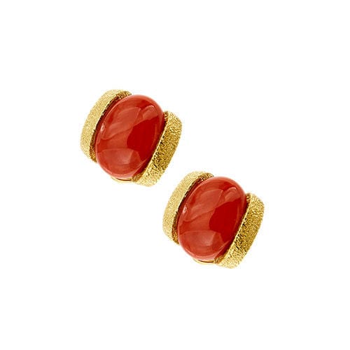 Boucles d'oreilles Boucles d'oreilles en corail 58 Facettes 36791