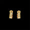 Boucles d'oreilles Cartier 2 C Trinity Gold Clip-on Earrings 58 Facettes