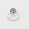 Bague 55 Bague Marguerite or gris, saphir et diamants 58 Facettes BA514