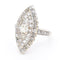 Bague 58 Bague Navette Diamants 4 carats 58 Facettes