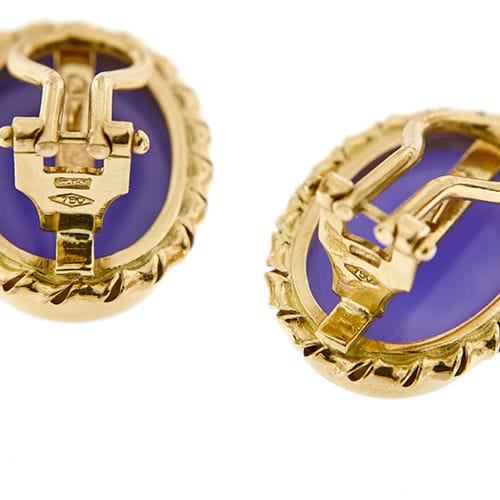 Boucles d'oreilles Boucles d'oreilles camée 58 Facettes 36448