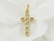 Pendentif Pendentif croix en or jaune et diamants 0.40ct 58 Facettes 24299