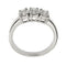 Bague Bague trilogie avec diamants 58 Facettes 25737