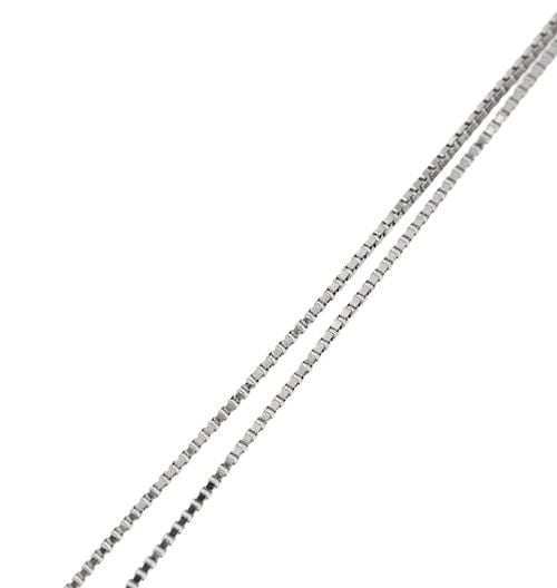 Collier DAMIANI - Collier solitaire or blanc diamant 0,40 ct 58 Facettes 37821