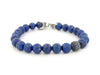 Bracelet bracelet DAVID YURMAN spiritual beads lapis lazuli saphirs argent 58 Facettes 260548