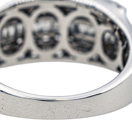 Bague 53 Bague Or blanc Diamant 58 Facettes 3858359RV