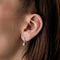 Boucles d'oreilles Boucles d'oreilles or blanc et diamants 58 Facettes BO/250008/