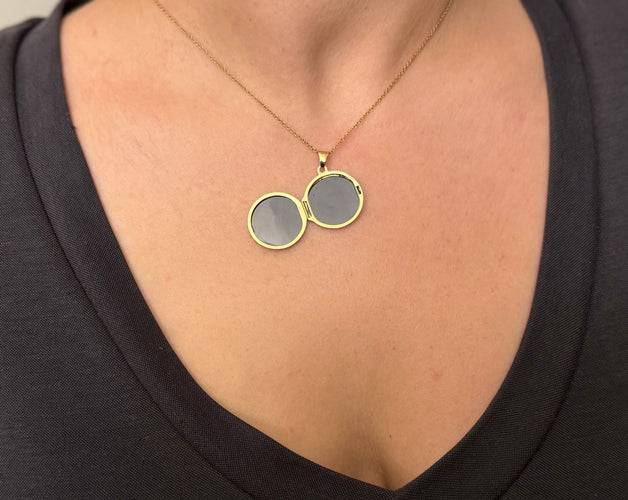 Pendentif Pendentif photo en or 58 Facettes