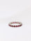 Bague Alliance américaine or blanc rubis 1,9 ct 58 Facettes J72