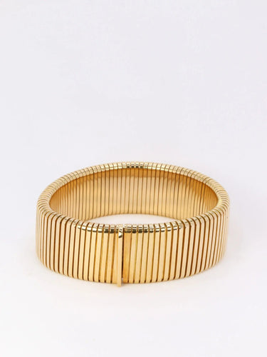 Bracelet Bracelet Tubogas vintage en or jaune 58 Facettes 865