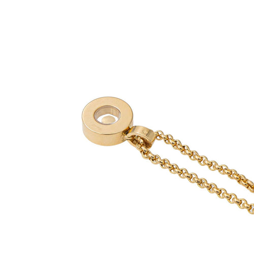 Collier Chopard Collier Pendentif Happy diamonds Or jaune Diamant 58 Facettes 2934380CN