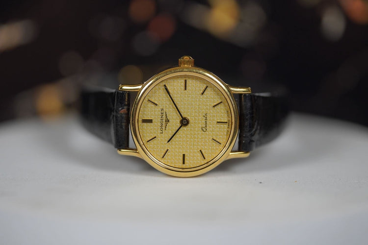 Montre Longines Quartz 153 7016 58 Facettes