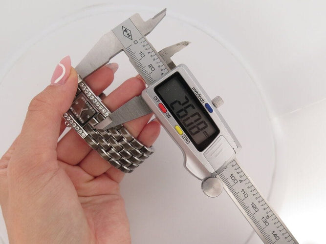 Montre montre CHAUMET khesis 23 mm acier cristal etoile quartz 58 Facettes 260891