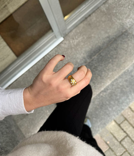 Bague 54 Bague gitane en diamant victorien 58 Facettes