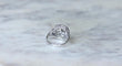 Bague 52 Bague Dôme Art Deco Diamants 58 Facettes