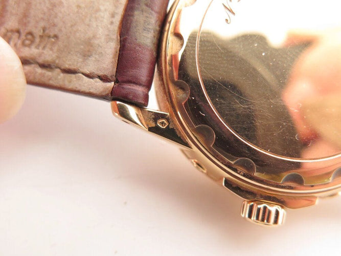 Montre montre BLANCPAIN leman moonphase 2360-3691a 33mm automatique or 18k 58 Facettes 267460