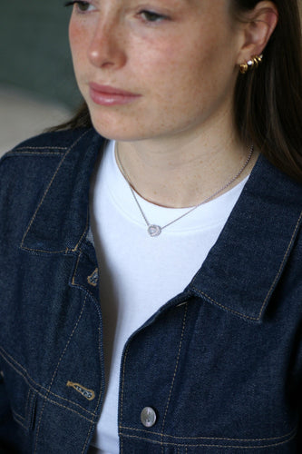 Collier Dior - Collier Happy Birth cœur opale et diamants en or blanc 18k 58 Facettes