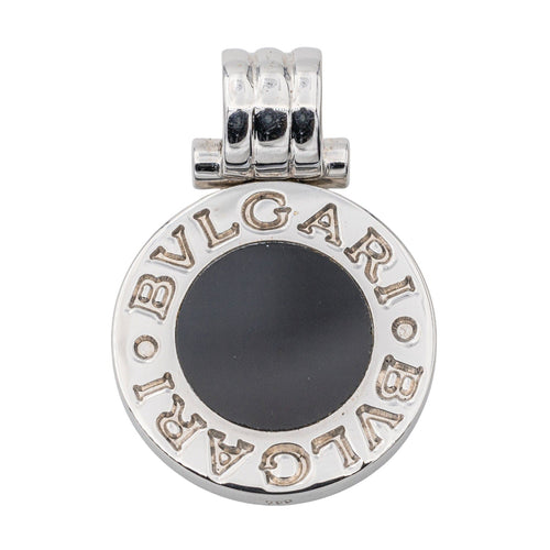 Pendentif Bulgari Pendentif Or blanc Onyx 58 Facettes 3500509CN