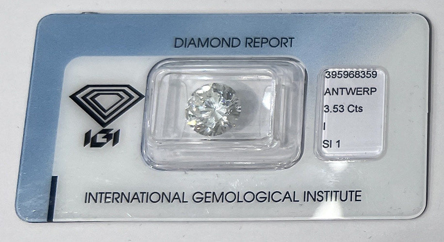 SOLITARIO 3,53 CT 58 Facettes