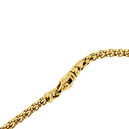 Collier Collier long en maille popcorn 58 Facettes 35990