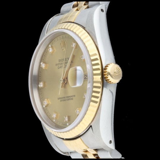 Rolex Datejust 36 Uhr 18K Gelbgold / Stahl