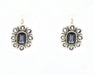 Boucles d'oreilles Boucles d'oreilles vintage saphir et diamant 58 Facettes