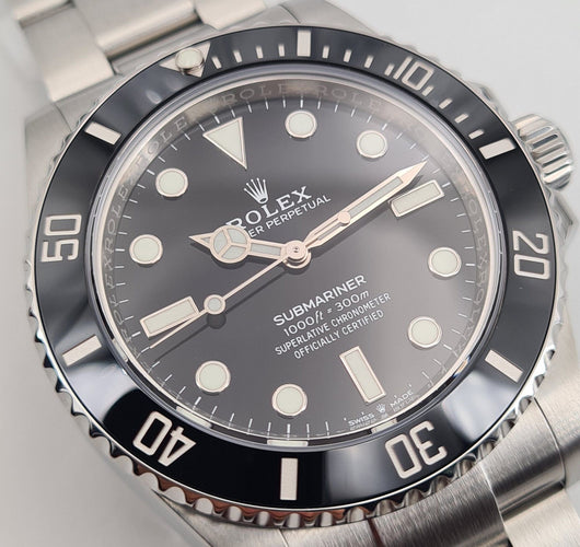 Montre Rolex - Montre Submariner sans date 58 Facettes 124060LN-1