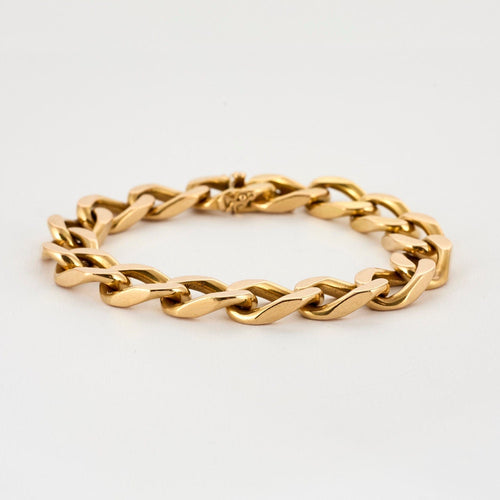 Bracelet Bracelet or jaune, maille gourmette 58 Facettes CHOL1029