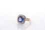 Bague 52 Bague vintage saphir de 3,48cts et diamants 58 Facettes 27457-27294