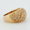 Bague 53 BAGUE OR JAUNE 18 CARATS 58 Facettes REF 5006/14